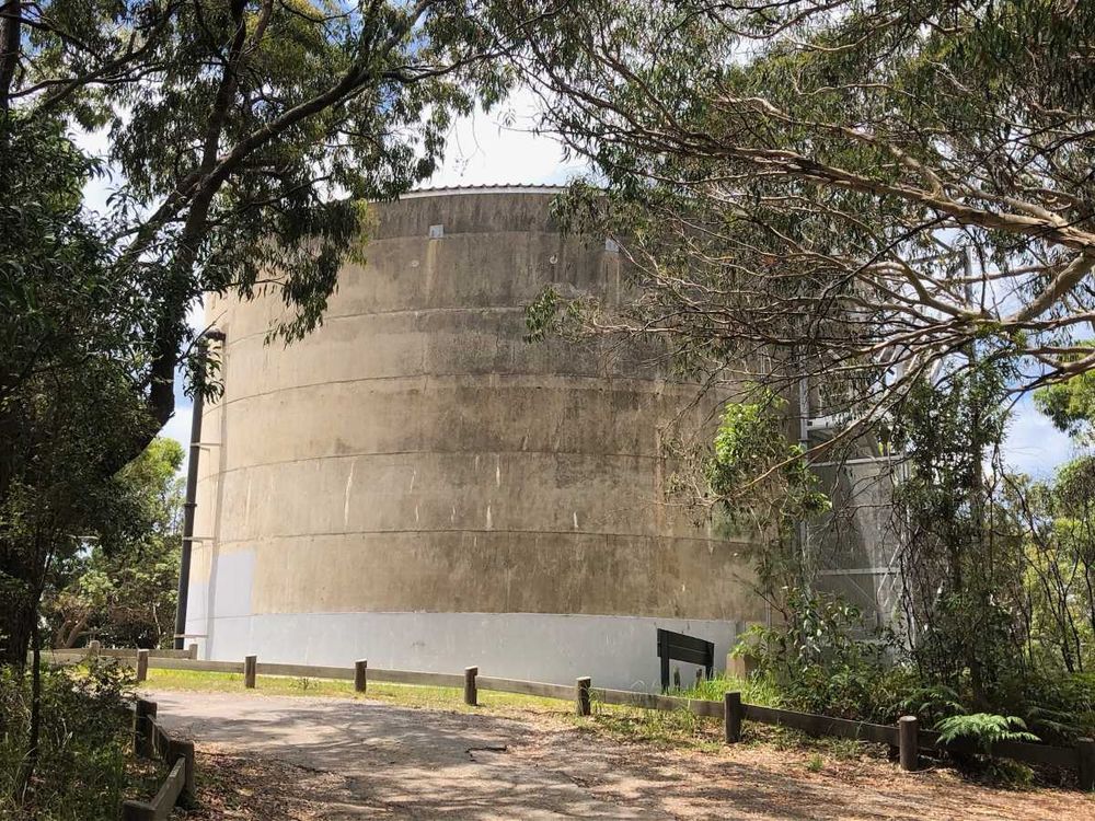 Rainbow Beach Water Tower Mural - The Journey Continues… post image