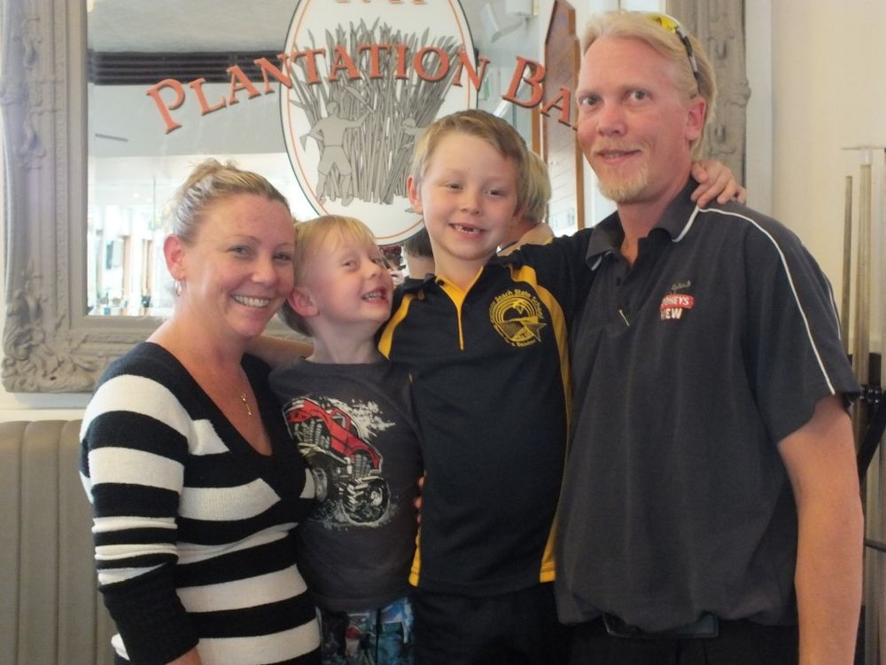 New family made welcome at the pub post image