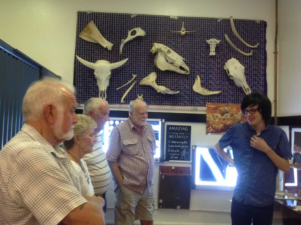Over 60s visit the Bone Museum post image