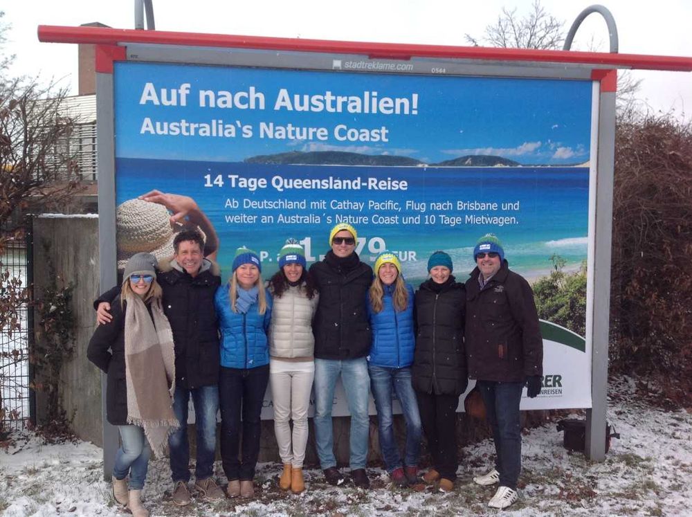 Have you ever seen snow falling over Double Island Point before? post image