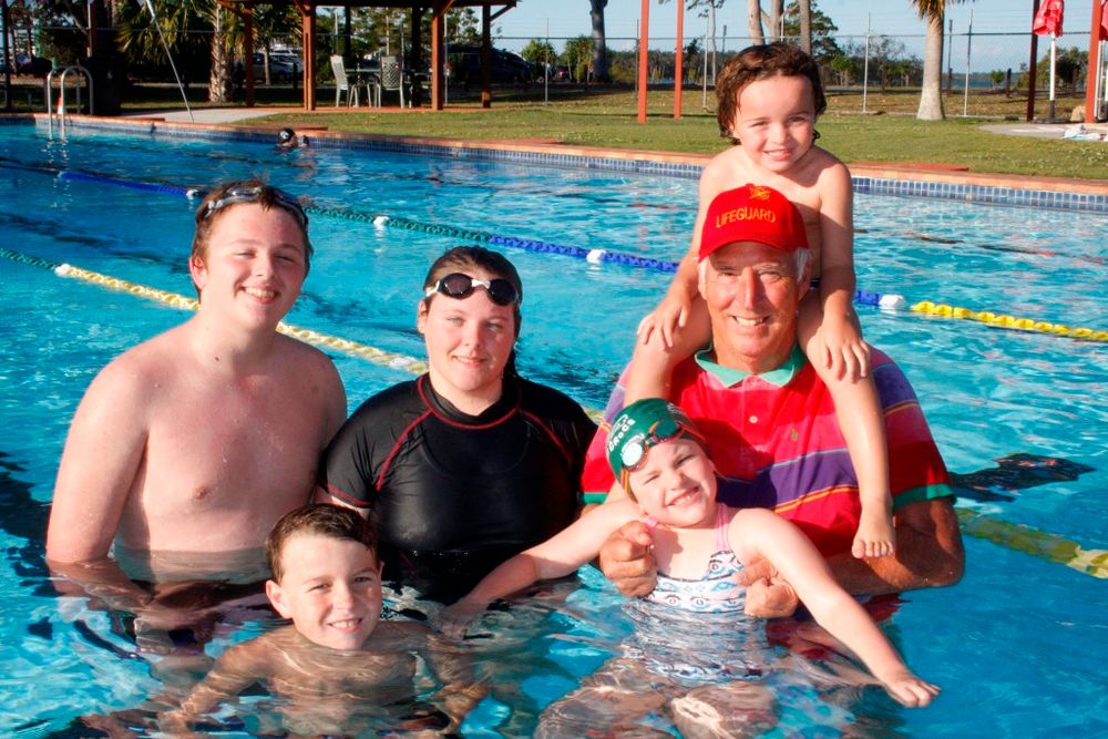 Greg is back in the pool! post image