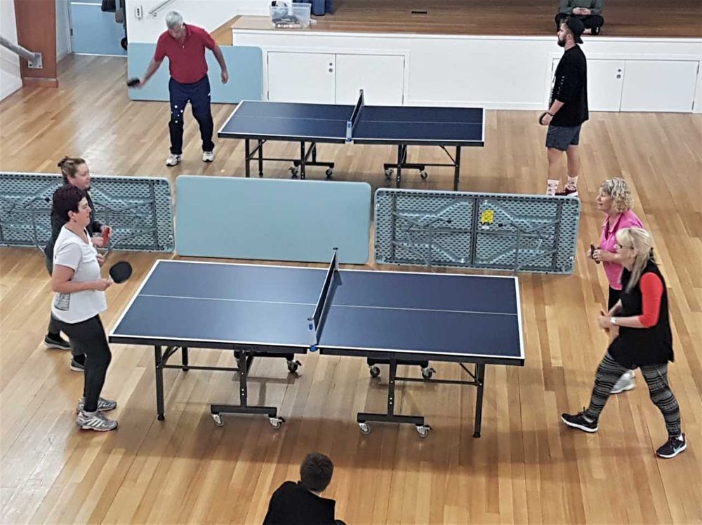 Fierce competition at table tennis post image
