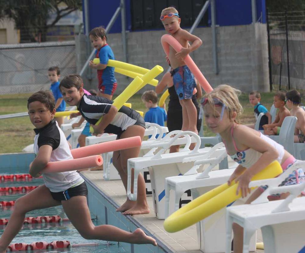 Rainbow Beach Warriors swim club 2016 year starts post image