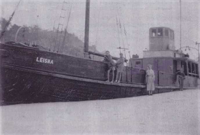 Do you remember way back when… …the Leisha ran aground south of Double Island Point? post image