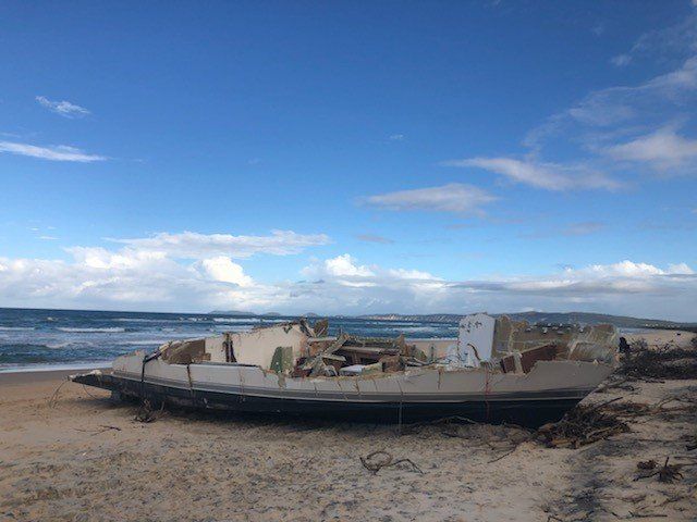 $2.5 million boat destroyed post image