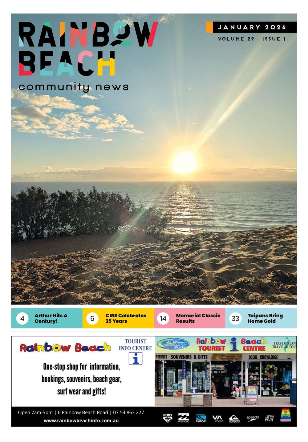 Rainbow Beach Community News January 2026 post image