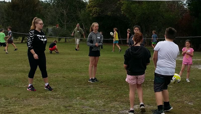 young people enjoying the free program