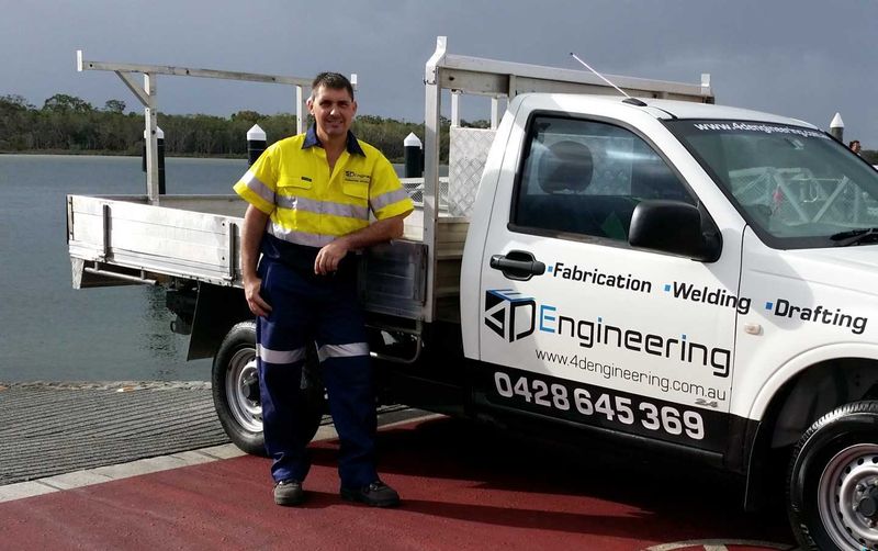 If you are after custom-made fabrication welding and drafting, Russell Jensen from 4D Engineering is the man for the job