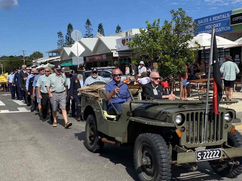 Photos from last year’s Anzac Day service and march. Join us on 25 April to honour our Service Men and Women.