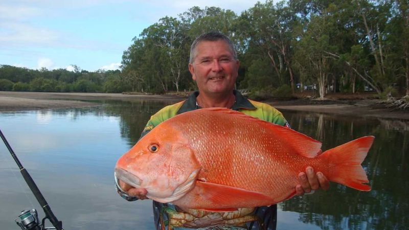 Tony Zahn with a nice Red Emperor