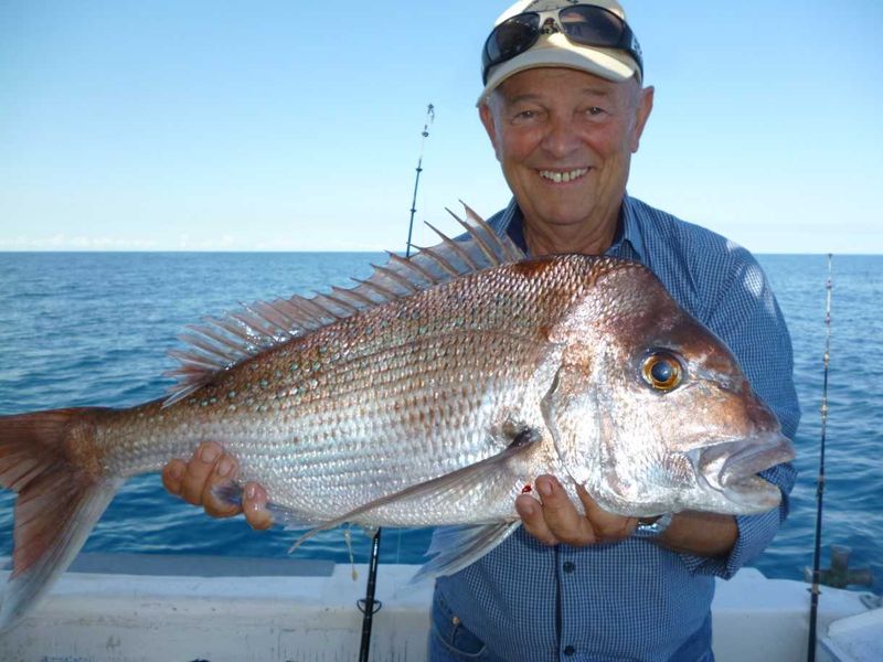 Werner from Gympie with a nice snapper