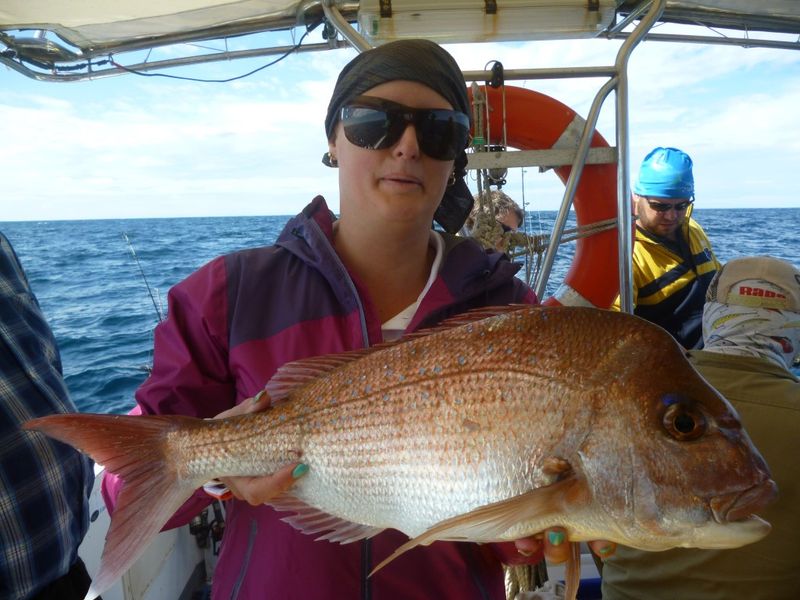 Rainbow Beach Fishing Charters supported the Beautiful You program for people living with cancer, with a free voucher for Mea