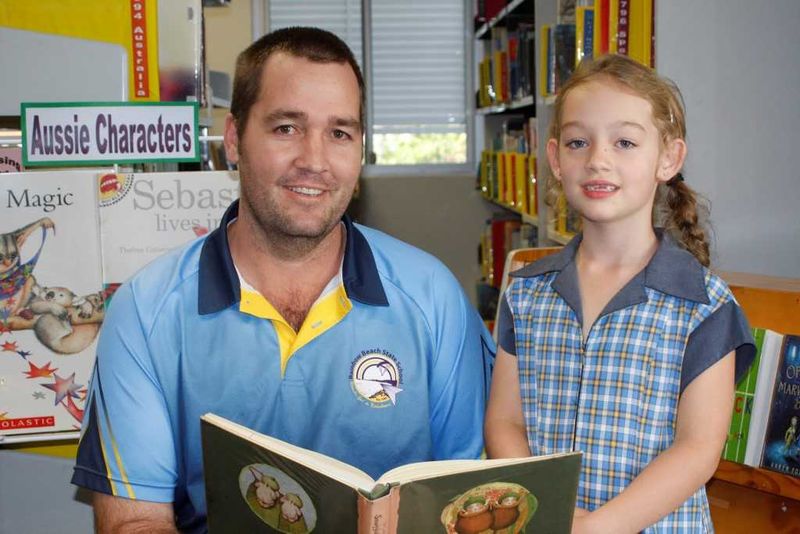 Principal Micheal Grogan invites community members to read your favourite Aussie book to the kids