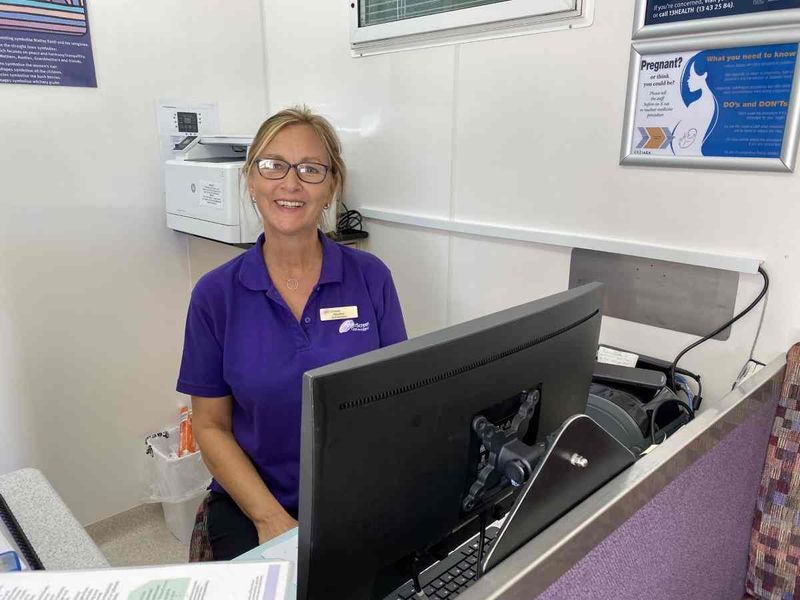 Make an appointment to visit the lovely staff at the BreastScreen Queensland mobile van while they are still in the area