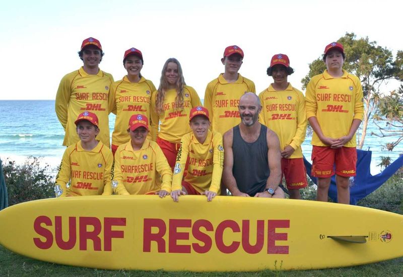 Rainbow Beach SLSC’s newest SRC/Bronze Medallion recipients