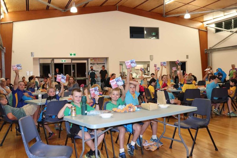 These Isisford students appreciated the wonderful meals and especially having fresh bread - not a common occurrence in their