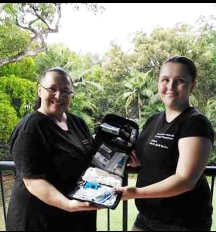 Marie Gee and her daughter Renee owners of Rainbow Beach Safety Supplies