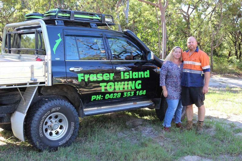 Dave and Carolyn Elder from Rainbow Beach Service Centre, update us on Tristan’s progress after his accident two years ago