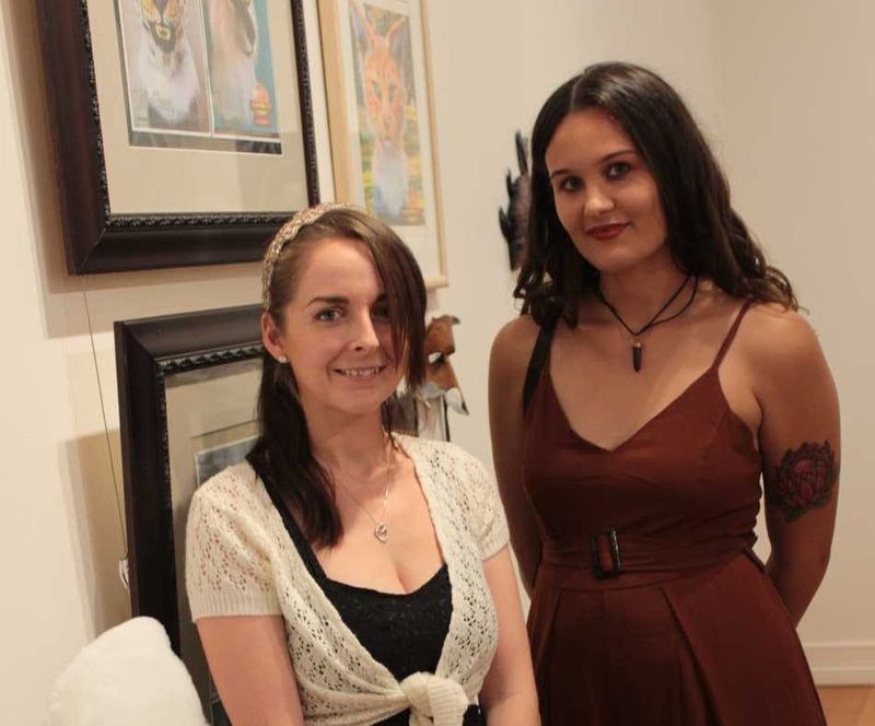 Chloe Cox and Chantel Lidbetter