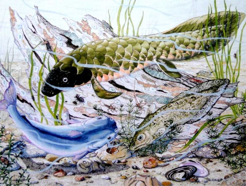 Dorothy Hall - Lungfish &amp; Catfish