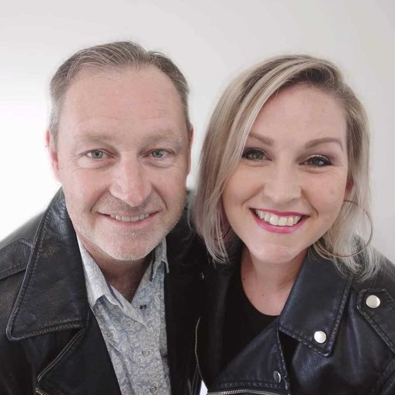 Doug Mather with his wife Kate