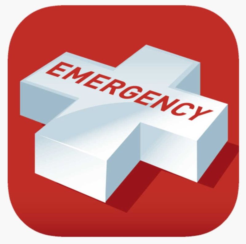 CCLAC - Ambulance- The smart phone APP Emergency +, to show your location in an emergency