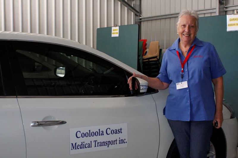 Anne Morris, president of Cooloola Coast Medical Transport Inc says being a volunteer driver is a very rewarding experience