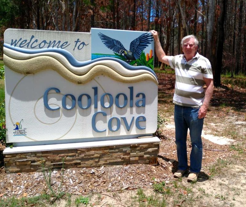 Cooloola Cove Residents and Friends new president, Graham Langdown