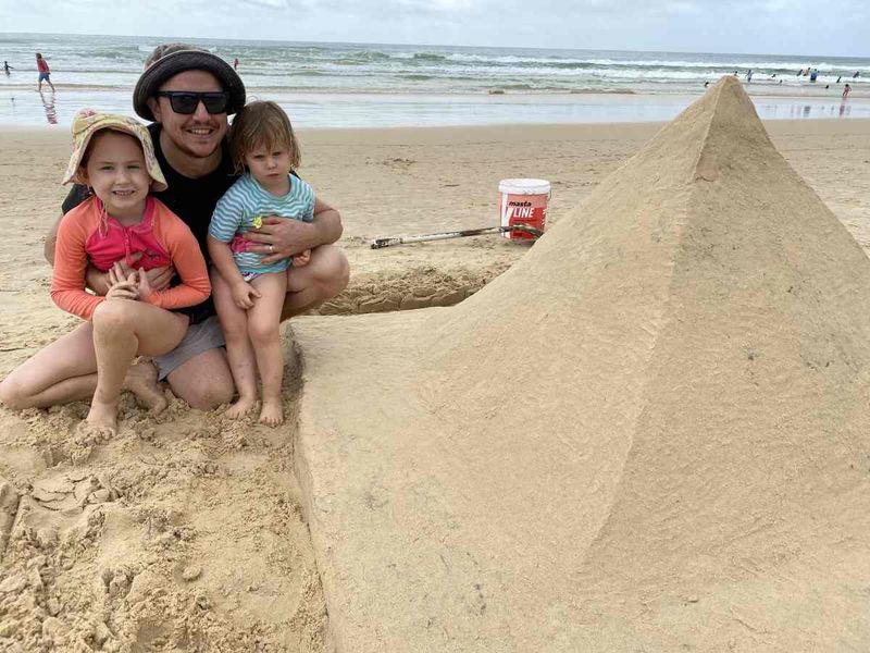 Some of the creations from last year’s hugely popular sandcastle competition