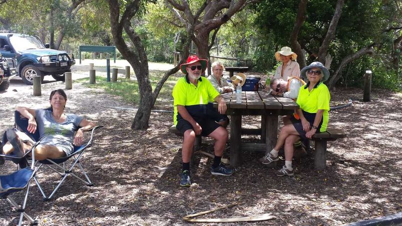 Clean Up Australia Day - When the hard work is done - most volunteers look forward to a BBQ or refreshments!
