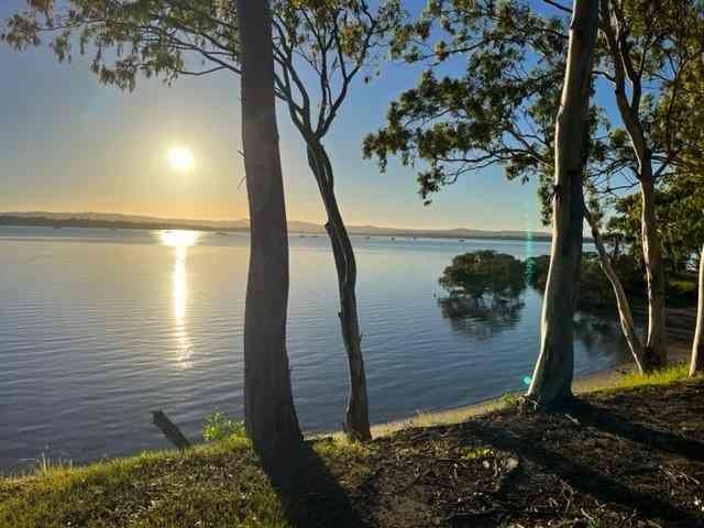 Come and enjoy the serenity and beauty of our early morning walks along the Tin Can Bay foreshore. Photo taken by Robyn Adam