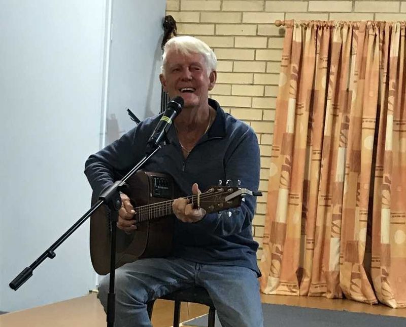 Ron, one of the favourites, is always ready to play and enjoy his music at Music Plus