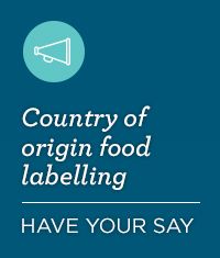 Have your say on country of origin food labelling post image