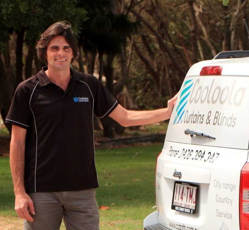 Craig Lehmann is the new owner and operator of Cooloola Curtains and Blinds