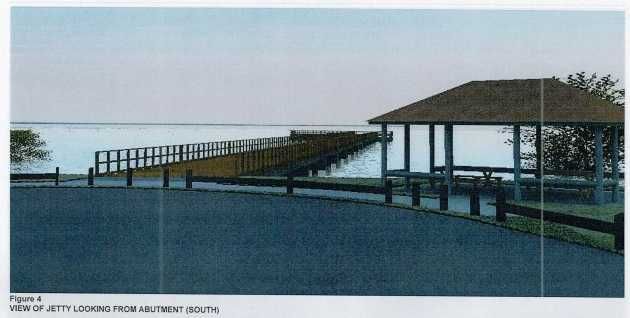 proposed council jetty for Tin Can Bay