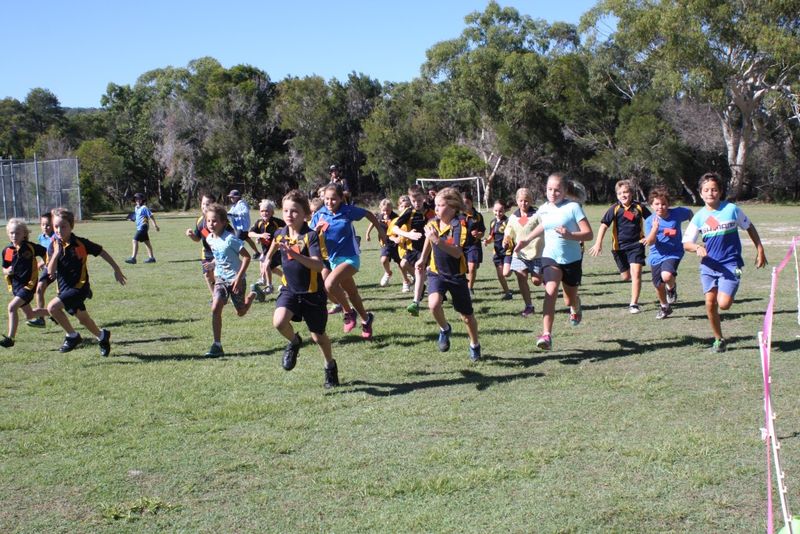 Getting up speed for 3km: 11 and 12 year olds