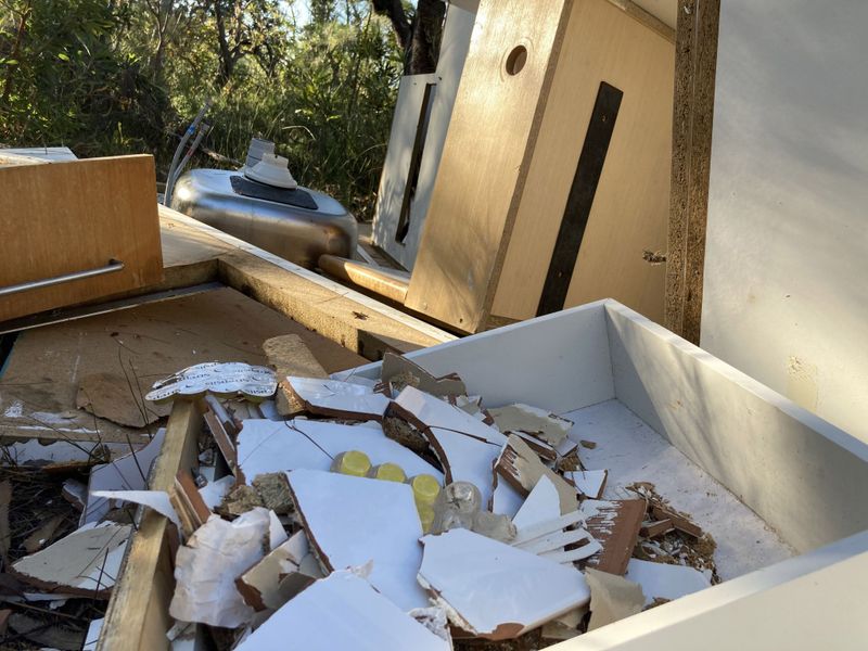 Fines issued for unlawfully dumped Cooloola kitchen