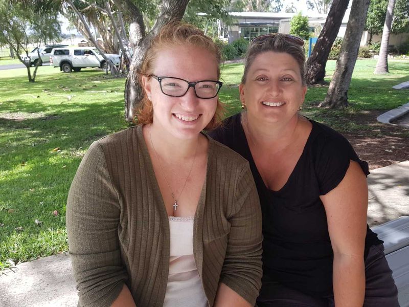 Tin Can Bay Chamber of Commerce members Bianca Hayward and Bec Reibel invite you to this year's Easter fireworks and carnival