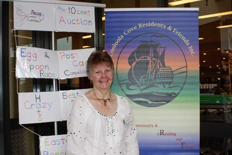 Gail Langdown from CCR&amp;F welcomes everyone to the Easter Fair