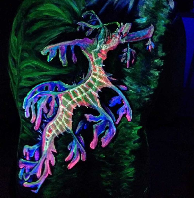 Mary Valley Arts Festival - UV art 1 - Holly Hughes