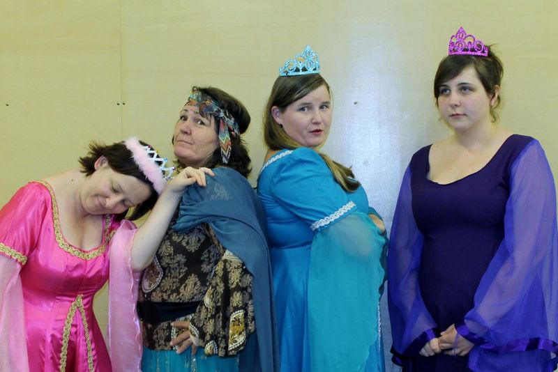 Local Rebecca Grant stars as Sleeping Beauty in a Gympie Theatre Association production called ‘The Real Princesses of Fairyl