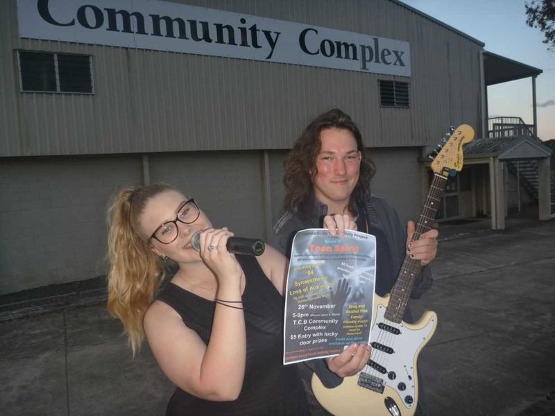 Shervawn Wilson and Braden Gray invite you to the Sound of Teen Spirit concert on November 26