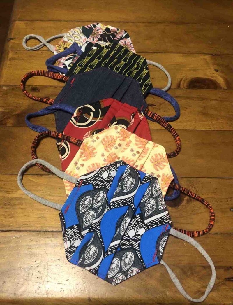 The ‘Little Aud’ face masks are available for $10 in a range of colours to suit any outfit!