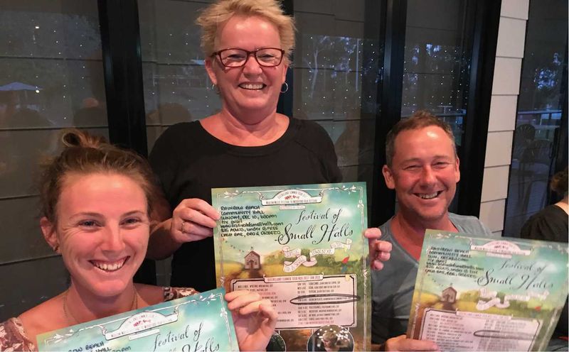 International act Vance Gilbert headlines the Festival of Small Halls with Liz Stringer, touring Rainbow Beach on December 10