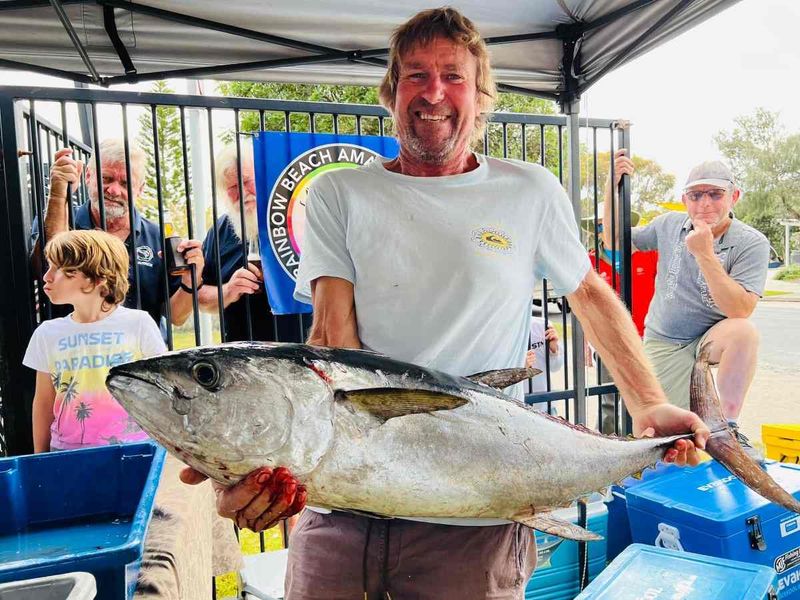 RBAA - Tony with a cracker long tail tuna