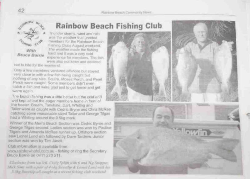 The Community News from September 2005 - do you have old club images? Please send them to info@rbcn.com.au