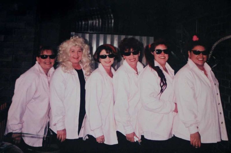 Fishing Classic ladies Leanne Modin, Maureen Mitchell, Kyla McIntosh, Shelly Jones, Dolly and Louise Shadbolt