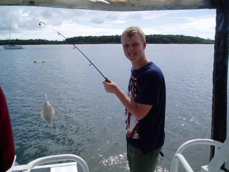 It was a flathead for 13-year-old Callum Anderson - a great opportunity to enjoy the pleasure of recreational fishing!