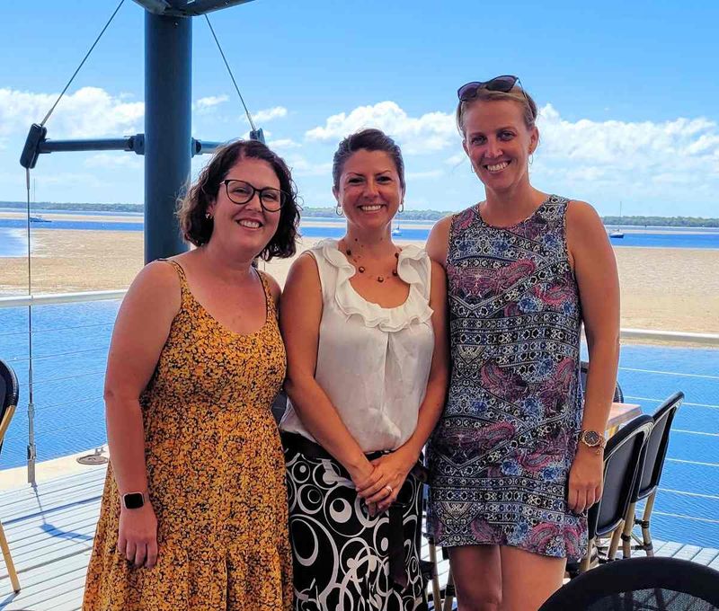 Current Rainbow Beach Community Centre Management Committee Secretary Marnie Kropp, President Elisa Seul, Treasurer Kelly Smi