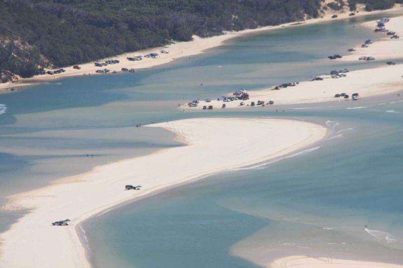 Double Island Point is the southernmost tip of the Great Sandy Marine Park and includes the Great Sandy Straits - make sure y